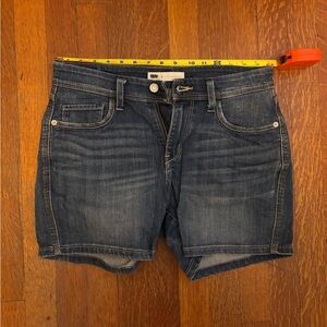 Blue Denim Shorts